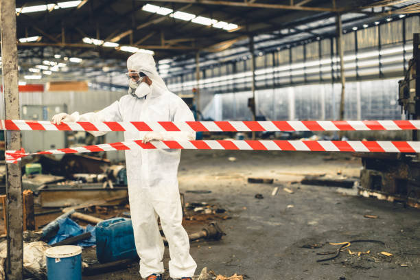 Professional Biohazard technician working in Clifton, OH